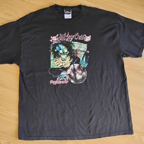 Winterland Other - MOTLEY CRUE DR FEELGOOD TOUR 89-90 PUSHEAD ROCK METAL T SHIRT 2XL WINTERLAND TAG
